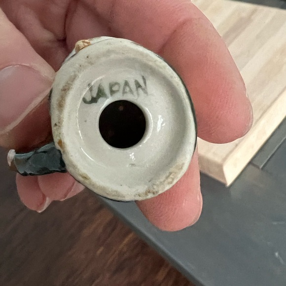 Miniature Toby Mug Salt and Pepper Shaker Set Made in Japan Rare Vintage - Picture 7 of 7